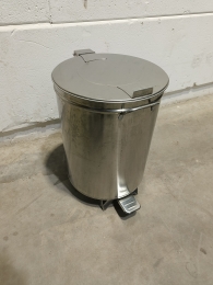 s/s waste bin